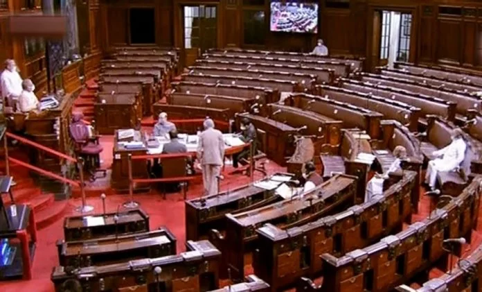 Rajya Sabha, bill passed, opposition boycott