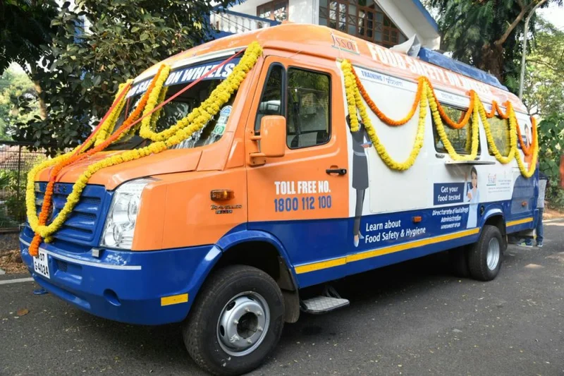 India gets its first mobile food testing