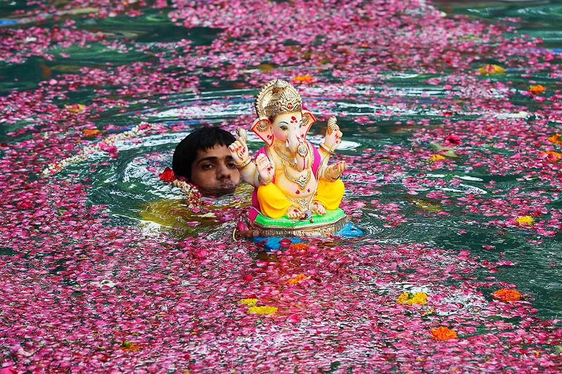 ganesha idol immersion, ganesh chaturthi, BMC, NEET