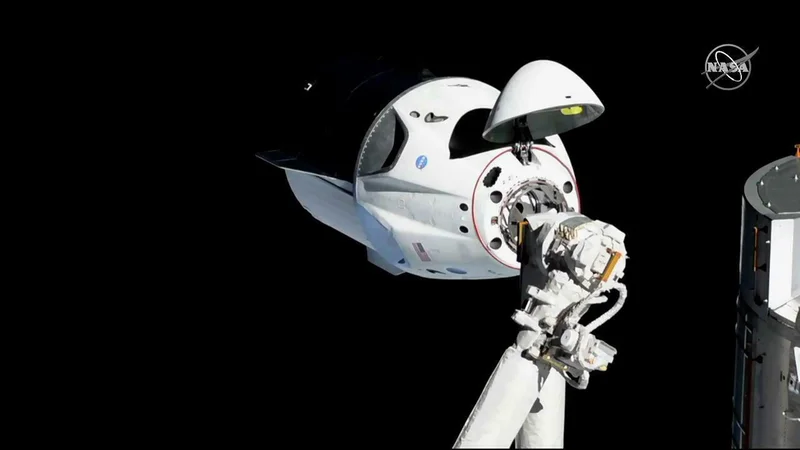 As the SpaceX Crew Dragon completes the 