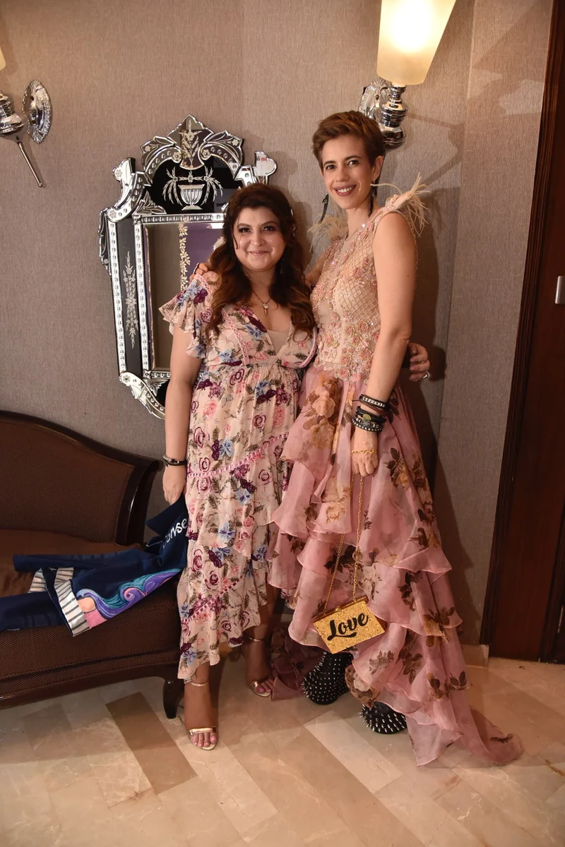 Delna Poonawalla and Kalki Koechlin