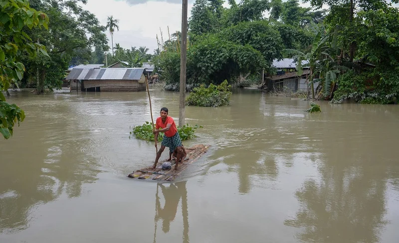 Sunil Chhetri, Assam Flood