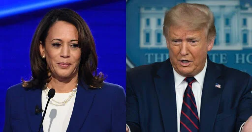 Donald Trump, Kamala Harris