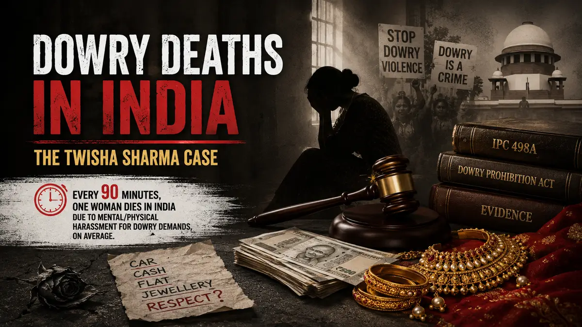 Dowry Deaths In India - The Twisha Sharma Case