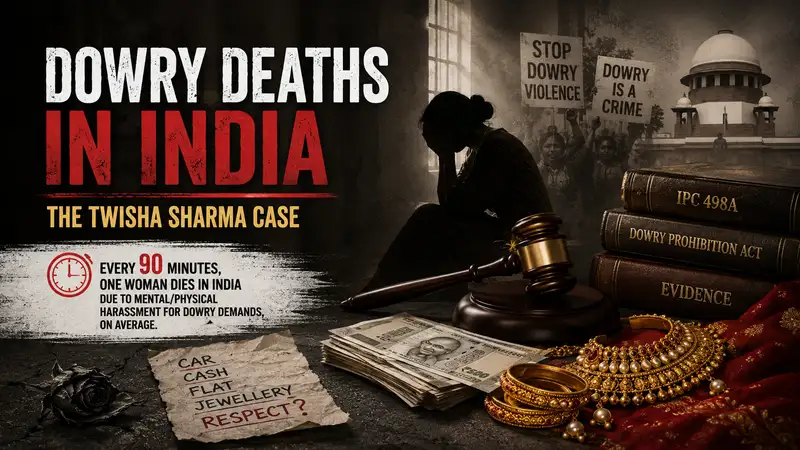 Dowry Deaths In India - The Twisha Sharma Case
