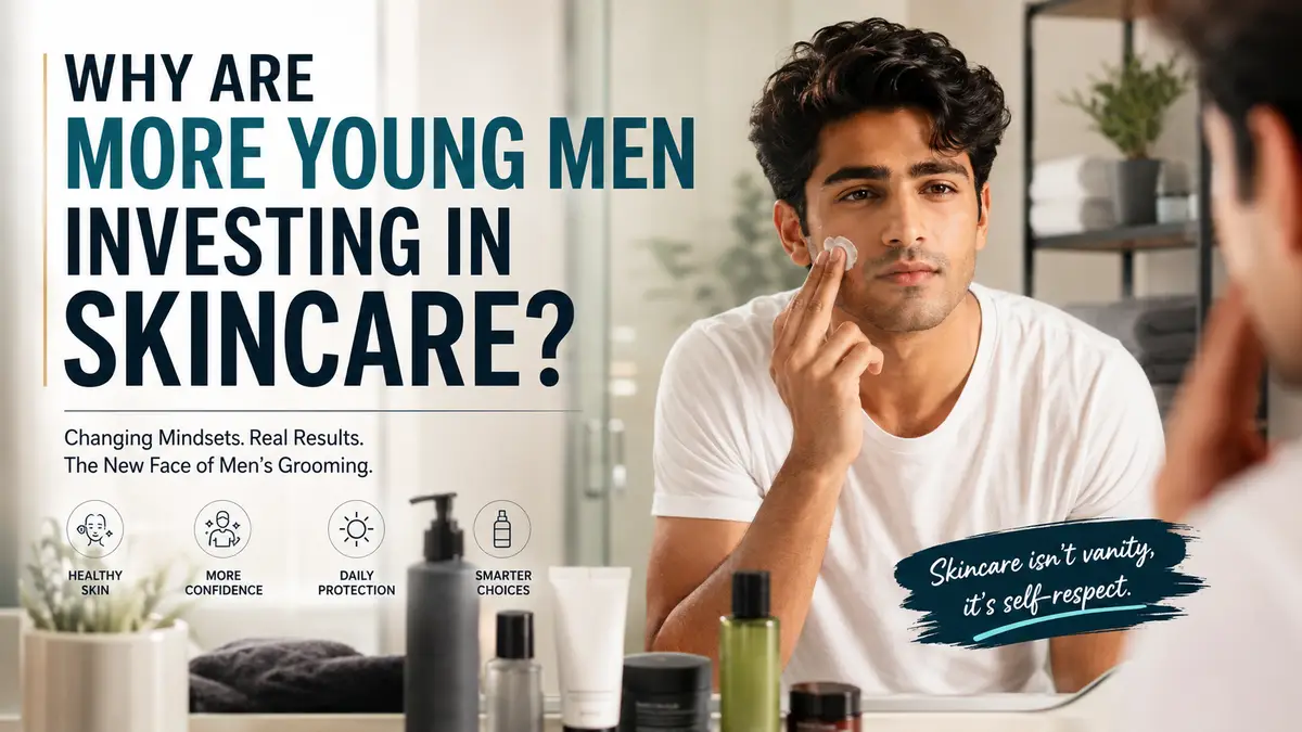 Why Are More Young Men Investing In Skincare?