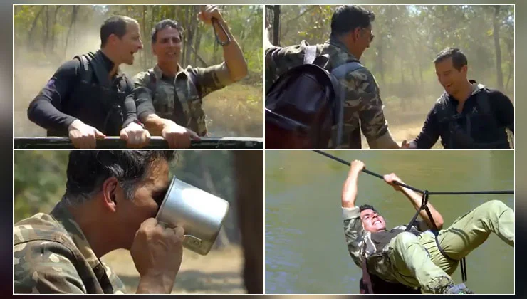 Akshay Kumar, Bear Gryll show, 