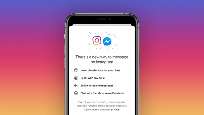 Facebook merges Instagram and Messengers