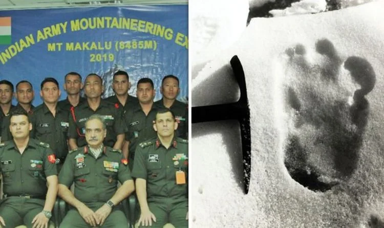 Indian Army Spots Yeti Footprints. Do Th