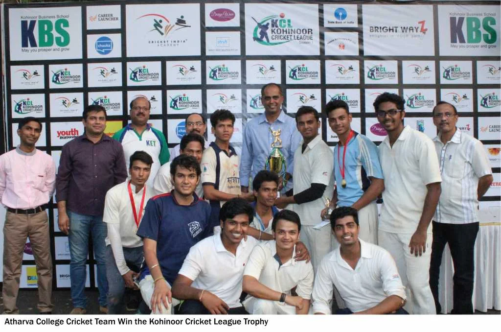 Atharva bagged the Kohinoor Cricket Leag