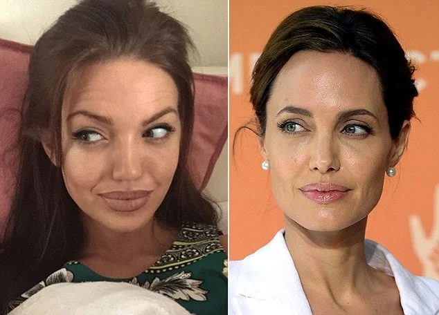 angelina jolie doppelganger
