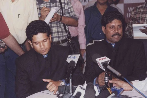 Kapil Dev, Sachin Tendulkar,