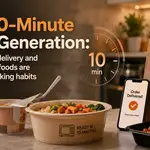 The 10-Minute Meal Generation: How instant delivery and convenience foods are changing cooking habits