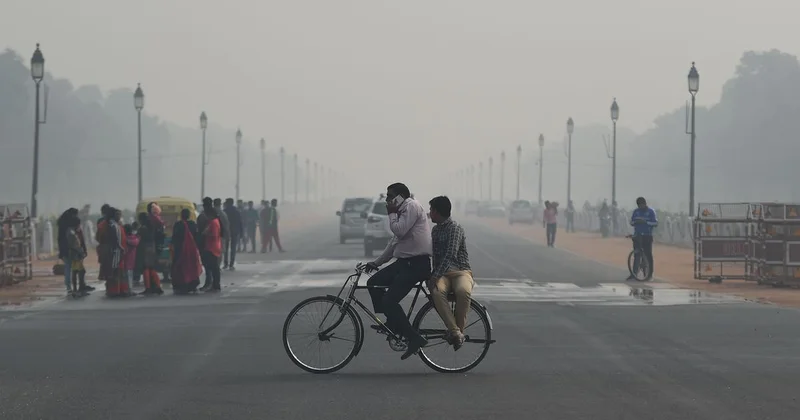 bicycles, pollution