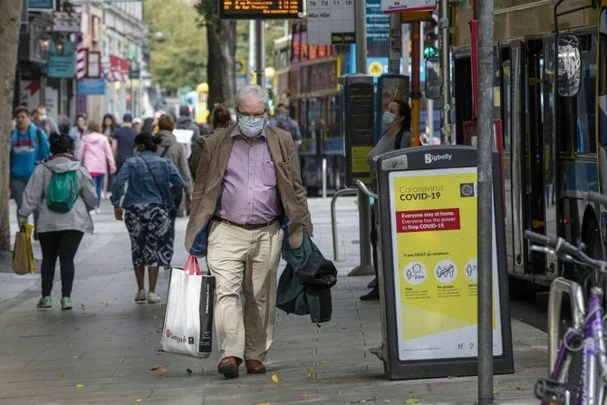 Nationwide lockdown, Ireland, 