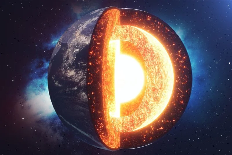 Earth's solid inner core