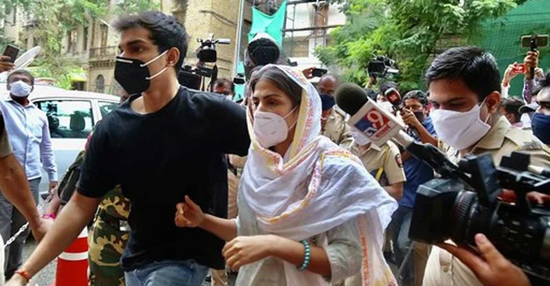 Rhea Chakraborty and Showik Chakraborty