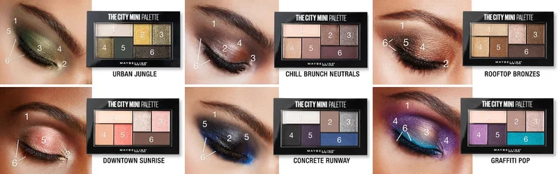 Maybelline City Mini Palettes