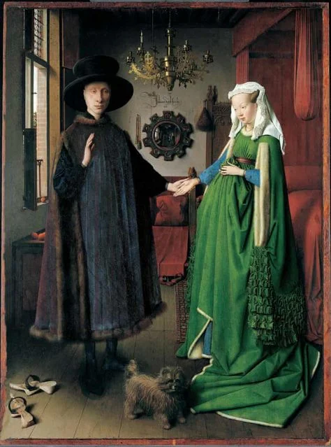Arnolfini Portrait - Artist: Jan van Eyck
