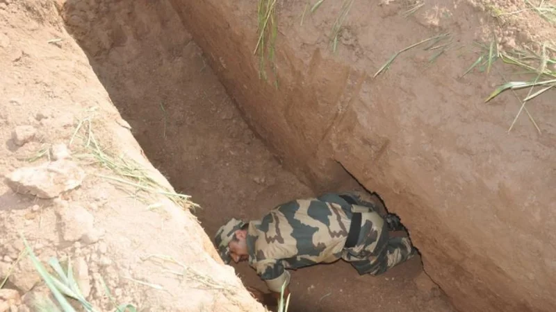 Trans-border tunnel, BSF, Pinaka Rocket System