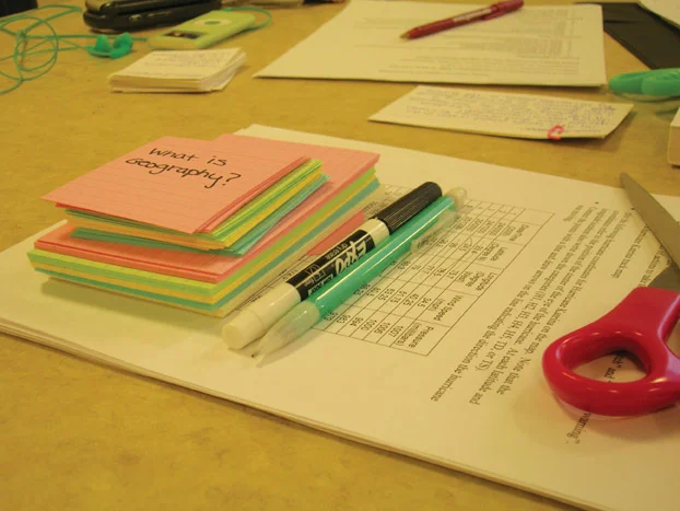 Flashcards by steakpinball, Flickr