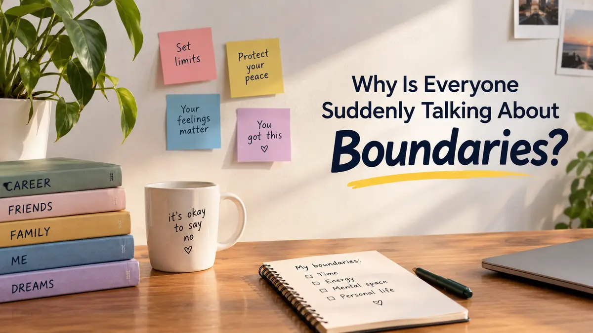 Why Is Everyone Suddenly Talking About Boundaries?