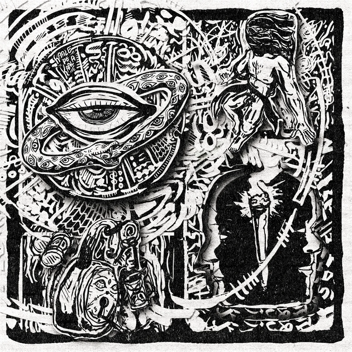 Kaale pe kaala Cover art