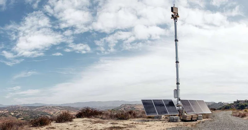 virtual wall, US Mexico Border, Anduril