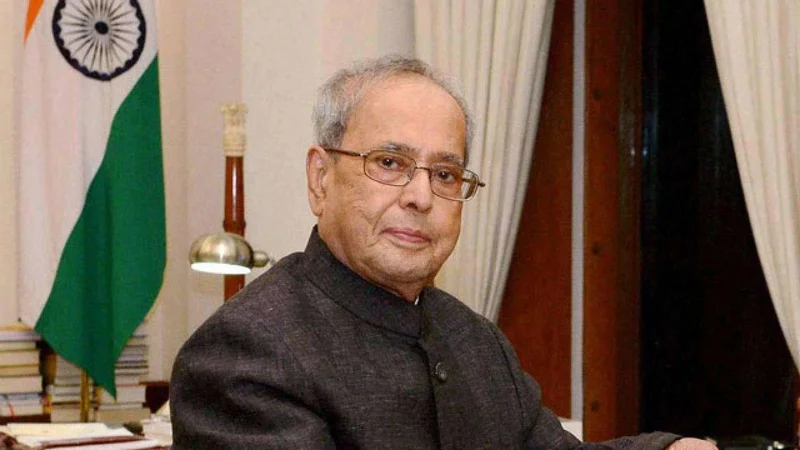 Former President Pranab Mukherjee