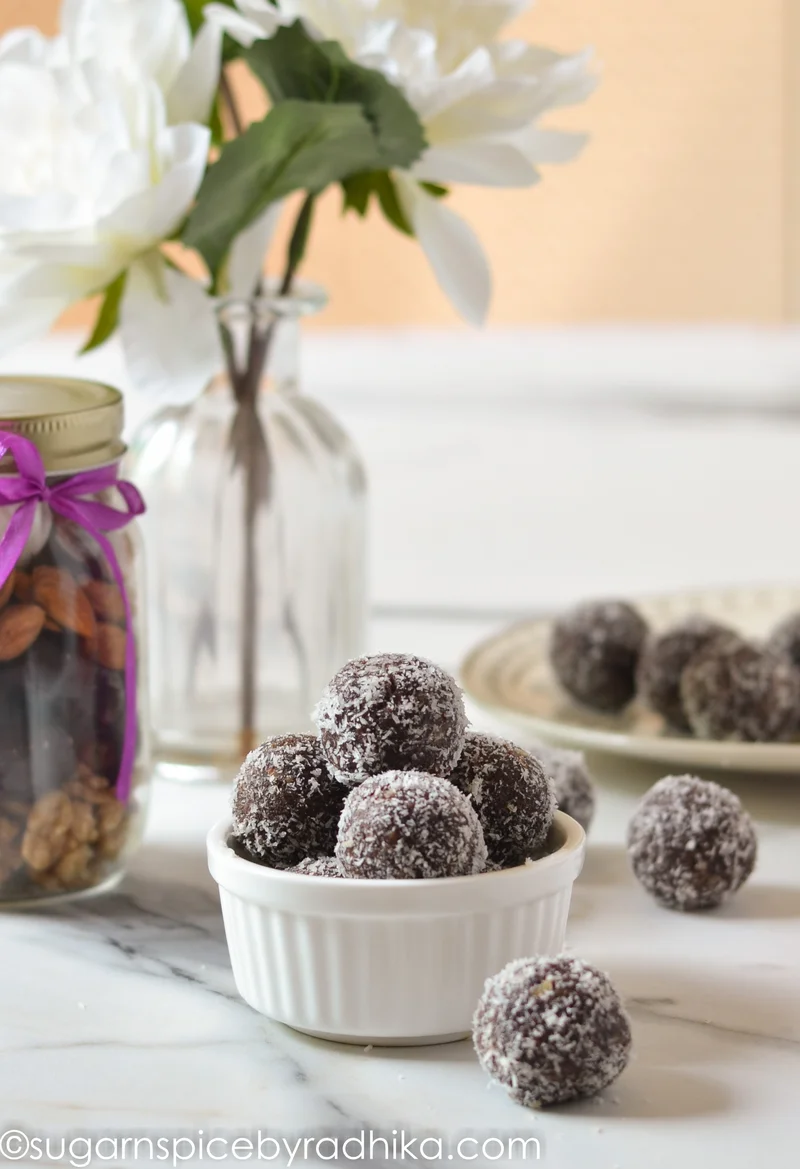 Chocolate Coconut Ladoo