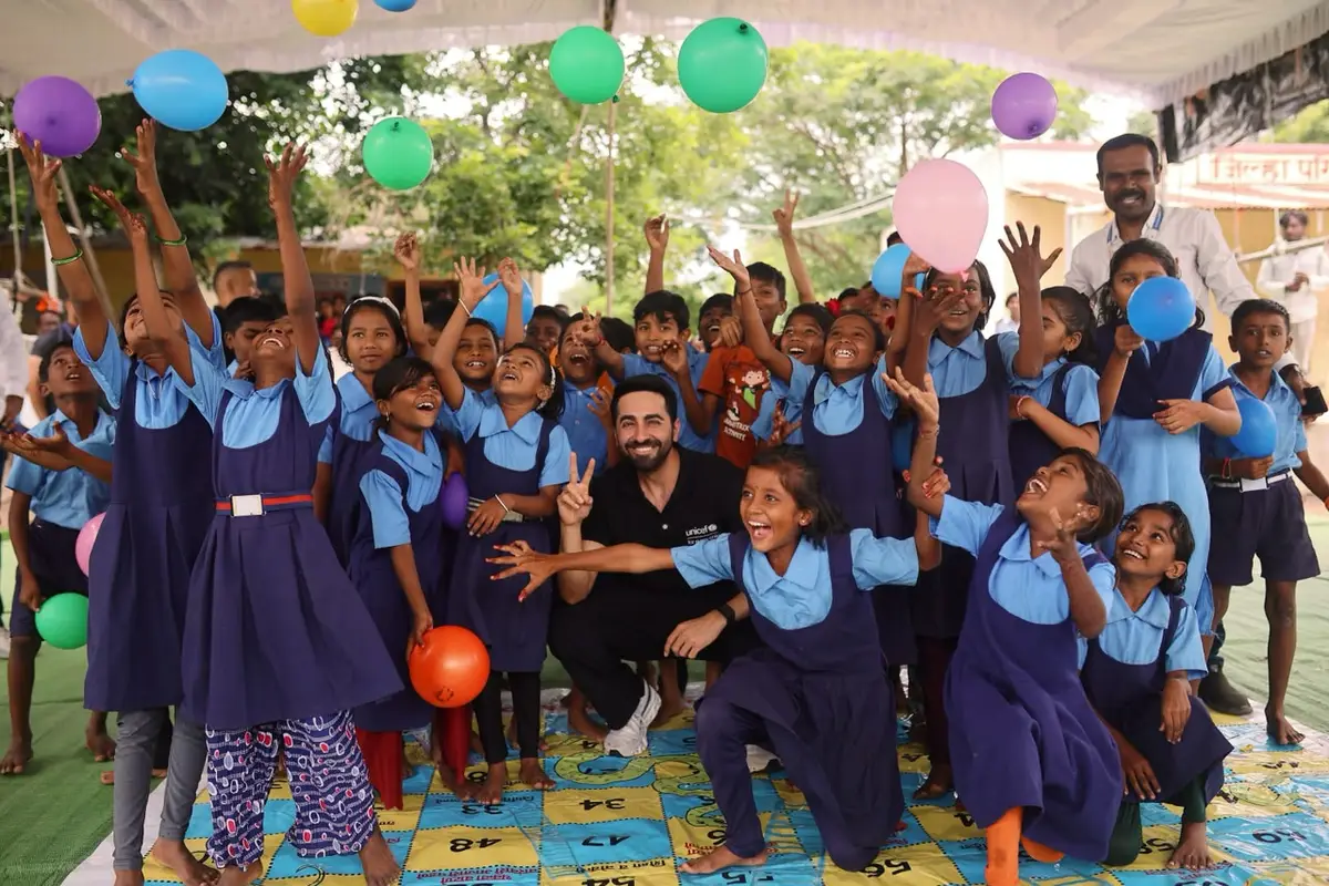 UNICEF India National Ambassador Ayushmann Khurrana calls for safer childhoods for children