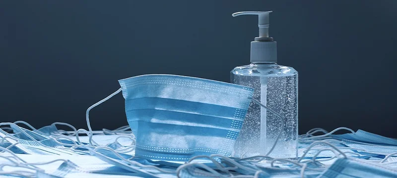 Mask, Sanitizer, NTA