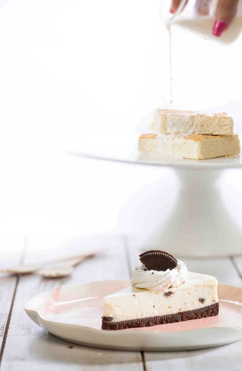 Tres Leches Cake and Oreo Cheesecake